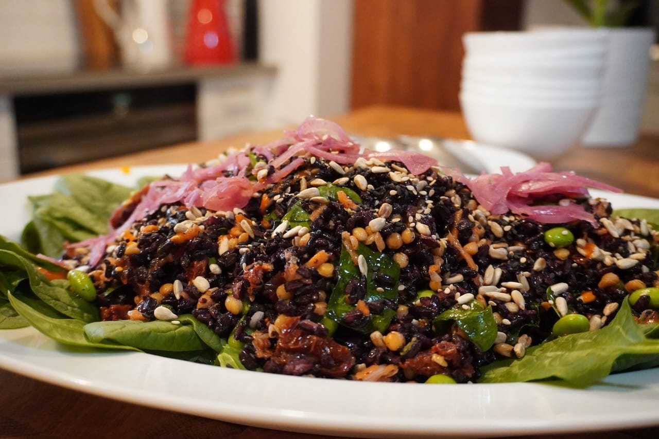 black rice in filipino dishes